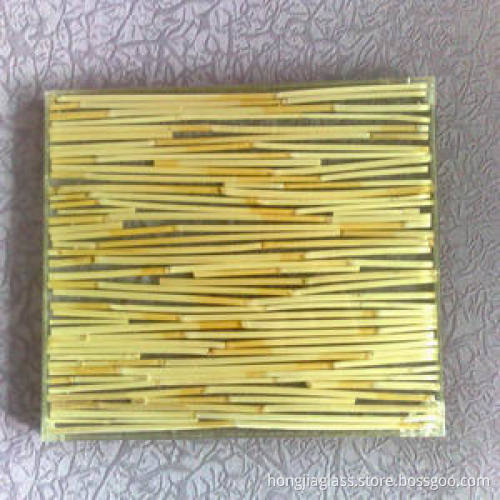 Laminated Glass with Bamboo